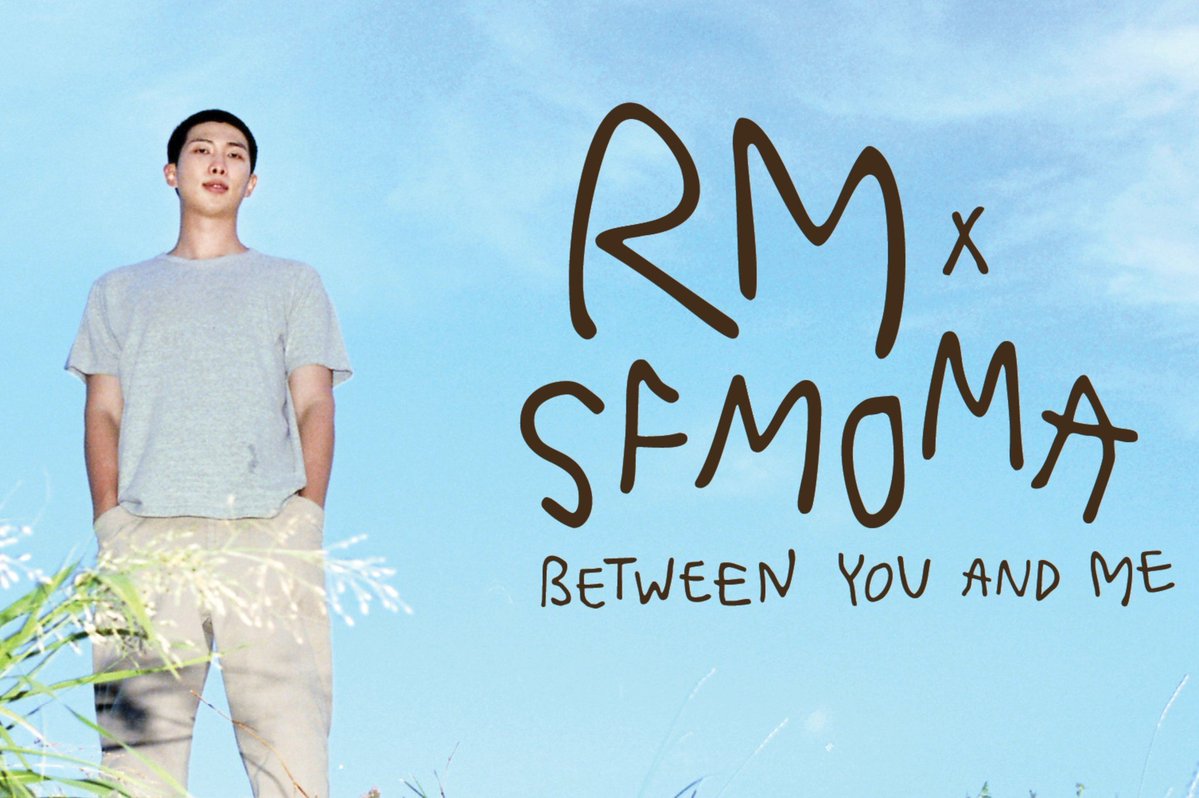 btsbase07's tweet photo. Member tickets for the RM x SFMOMA exhibition are SOLD OUT. https://t.co/g8PjKKJ545