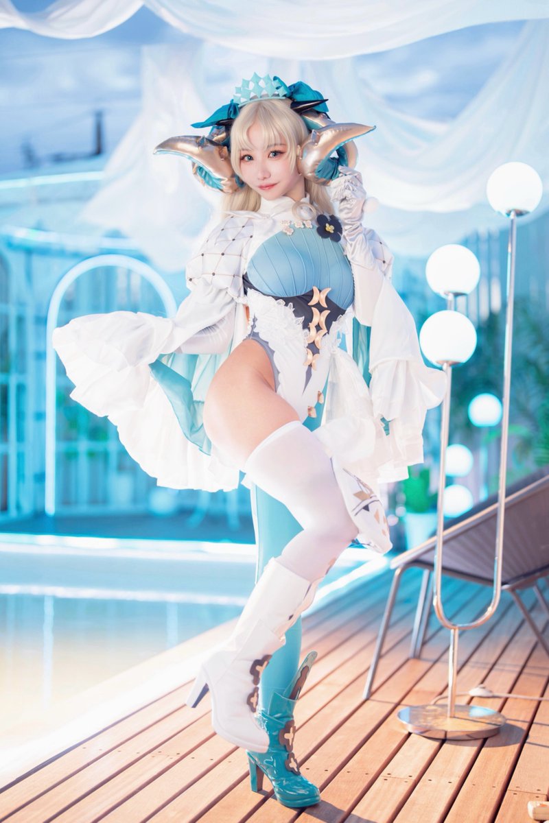 rionsakura's tweet photo. 水着エレシュキガル第三再臨🩵🤍
📷 @taro1o_o1 🐰 @lumierek_4 https://t.co/rwOvVePWMw