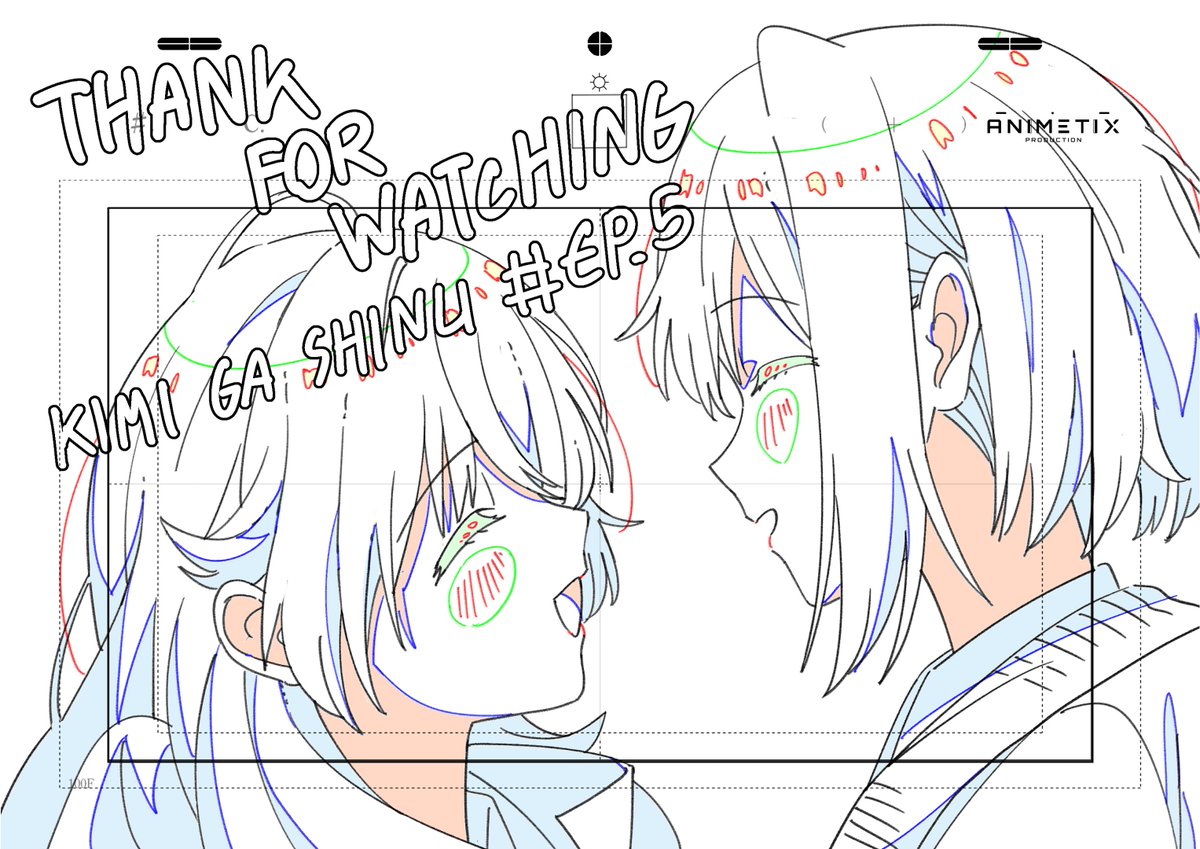 MaruZesu's tweet photo. Thank you for watching! 
TV Anime "I Want to Love You Until You Die"
#きみ死ぬアニメ
I was responsible for the LO(layout) in episode 5 this sequence. Thank you, Animetix and all the staff
#ANIMETIXPro https://t.co/5XvzTlEDGu
