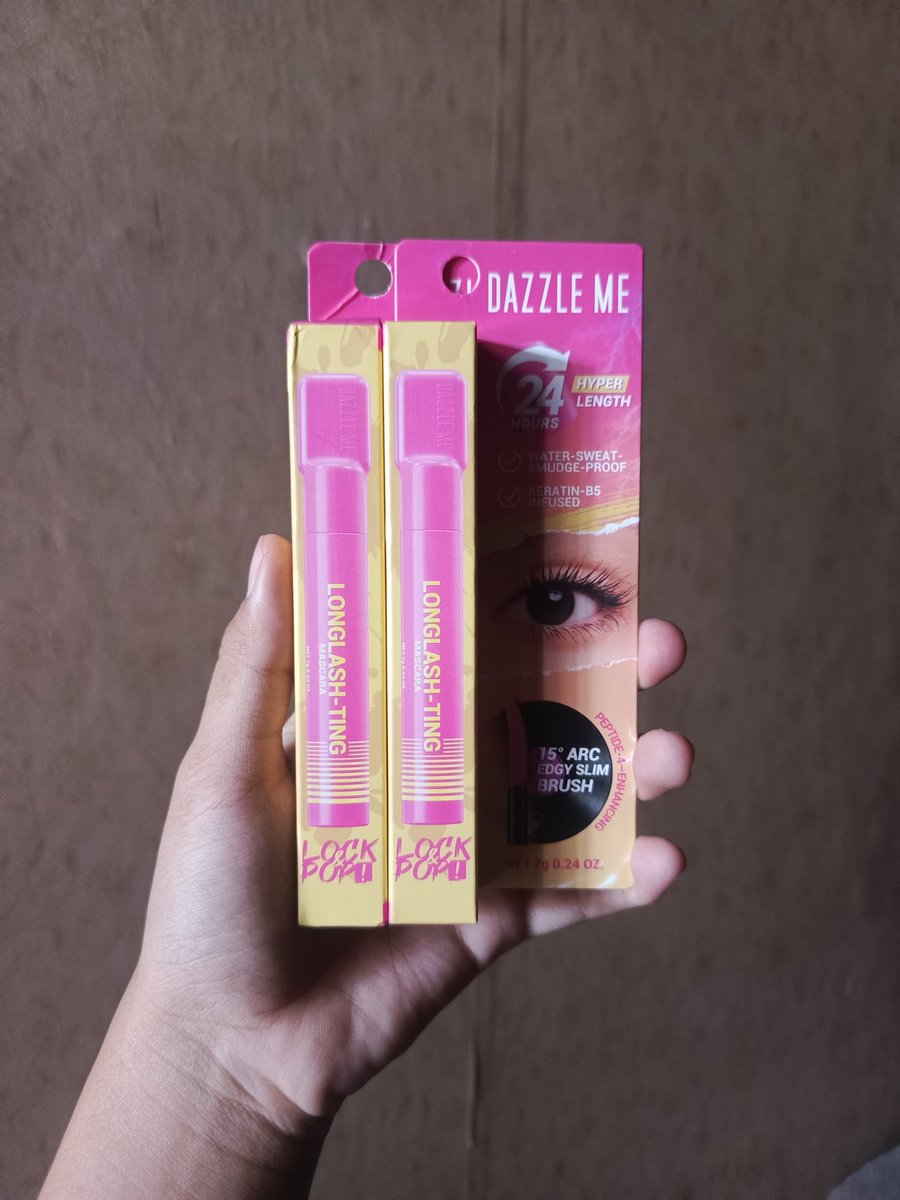 iuwacth's tweet photo. Mascara Dazzle Me Pink Longlashting
ex 2029
💰25k split pay
💰28k co langsung di shopee https://t.co/mAYddR2qgs