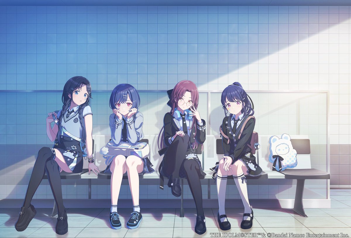 shinyc_official's tweet photo. 🚀shiny, the first REFRAC7IONS " Still blue "
　　　　　　【No 1 feel alone】
　　　　 💙キービジュアルを公開☕

https://t.co/qsVe8VPxjS

#シャニマス_リフラクションズライブ https://t.co/ILkDiPPKVR