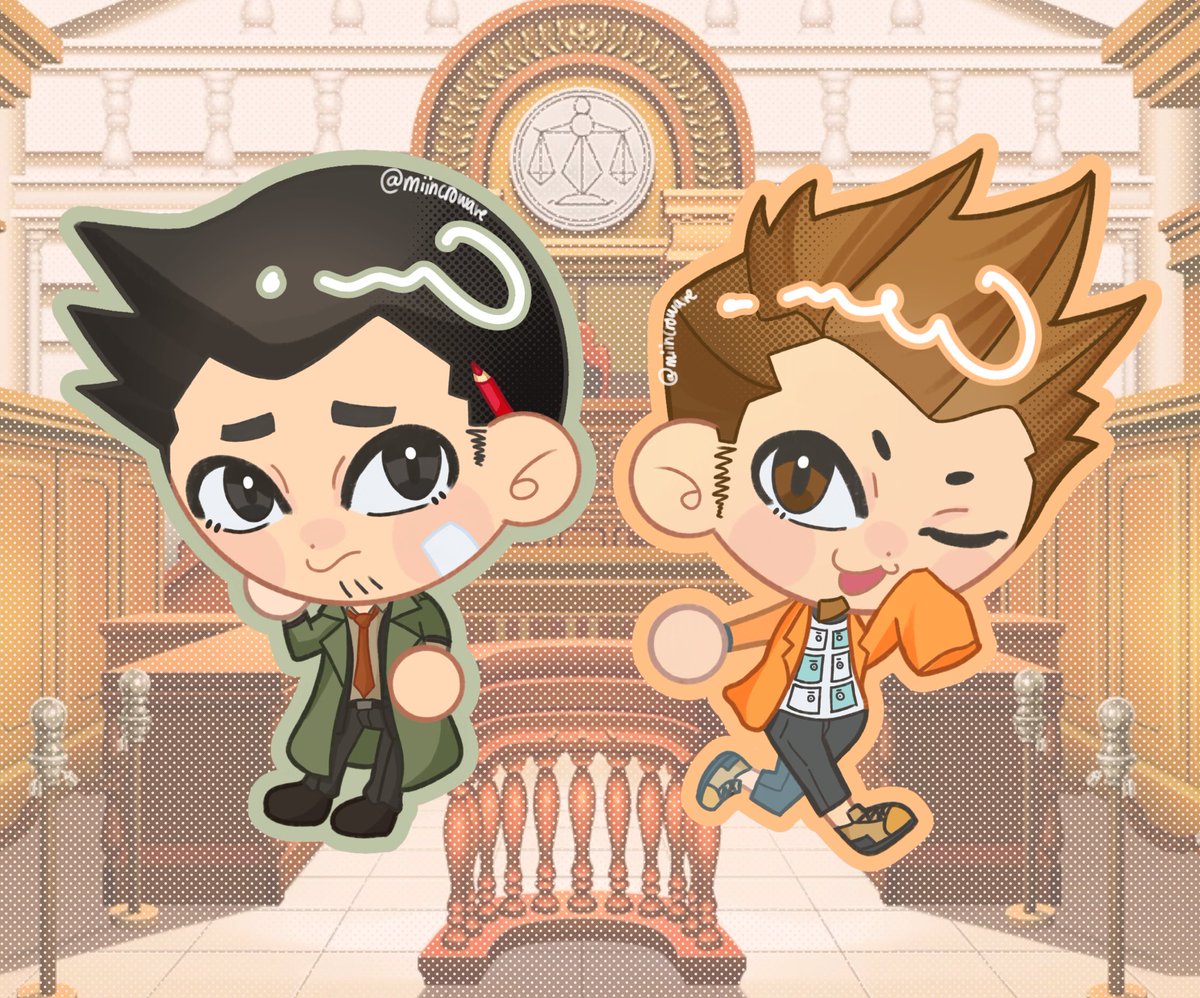 miincrowave's tweet photo. Detective Gumshoe and Larry!
#dickgumshoe #detectivegumshoe #larrybutz #aceattorney https://t.co/RyOTiExfXS