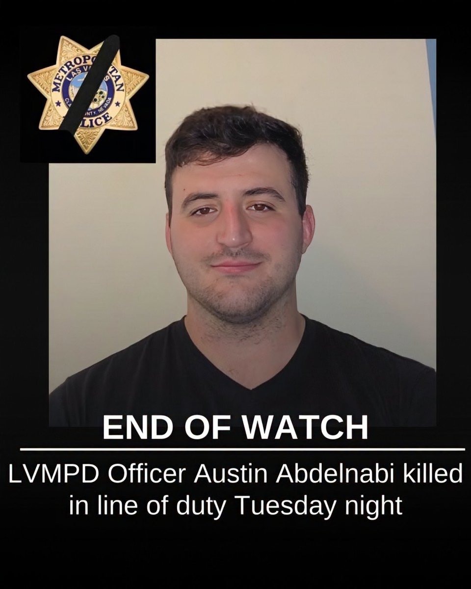 LasVegasLocally's tweet photo. Rest in peace Officer Austin Abdelnabi https://t.co/GeKIHjKJy0