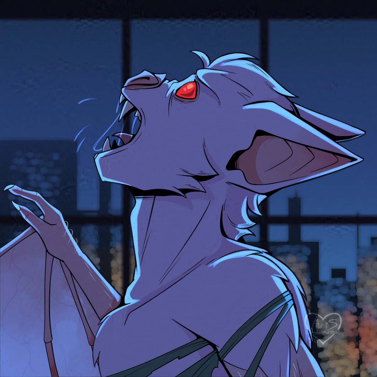 IbbyWonder's tweet photo. Artwork for the newest chapter of my Man-Bat fic where -believe it or not- he turns into a man bat!!

https://t.co/jeCpVNIows

#dccomics #kirklangstrom #manbat https://t.co/TG2IX1Xd27