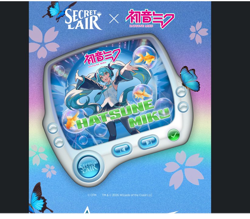 Bar_Healer's tweet photo. いつかまたやらないかなぁと願いながら、Secret Lairのメルマガをいつも心待ちにしておりました。

ただ昨今のほにゃほにゃ……、変なことにならなければいいですが。 https://t.co/H2m6Zyb4Nx