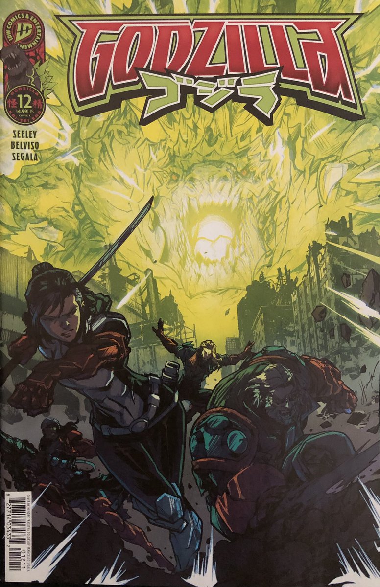 MeanwhileATP's tweet photo. #comics2026 157-160
Godzilla (Kai-Sei era 2026) 9-12 from @IDWPublishing
Great climax to this first volume. The art just keeps getting better. They stuck the landing on this. We may even talk about Godzilla comics on next week’s show. (Spoilers: we recorded it already and we do) https://t.co/xqu6AF3gOO