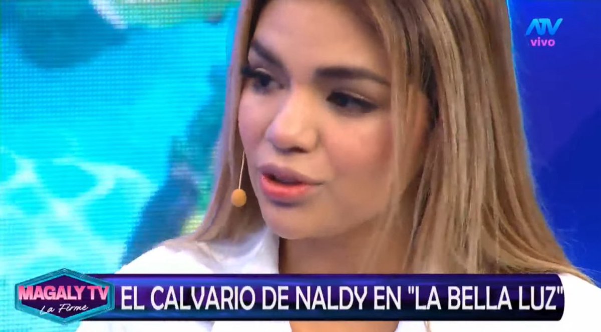pagamegenaro's tweet photo. Óscar Custodio, dueño de La Bella Luz, vio el video del acoso sexual a Naldy Saldaña el 19 de junio, cuando la propia cantante se lo mostró. Ha pasado más de un mes y tuvo que esperar al ruido mediático para recién tomar acciones en contra de su primo César Sánchez Chavesta… 📺 https://t.co/bRsNn7Ux59