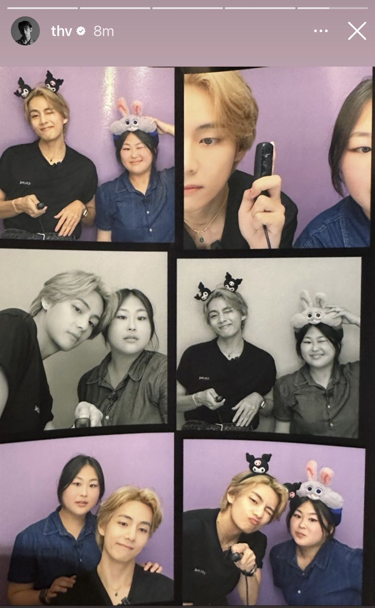 Taehyungimpact's tweet photo. Taehyung posting and blasting armys on his instagram 🥹 he really treasures them.

Stan an idol that stans you back https://t.co/bqAfgpYtZL