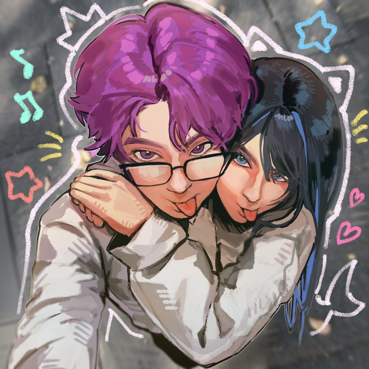moonolight00's tweet photo. My babe💙💜

#digitalart #illustrationㅤ https://t.co/Dl2EDn4ICu