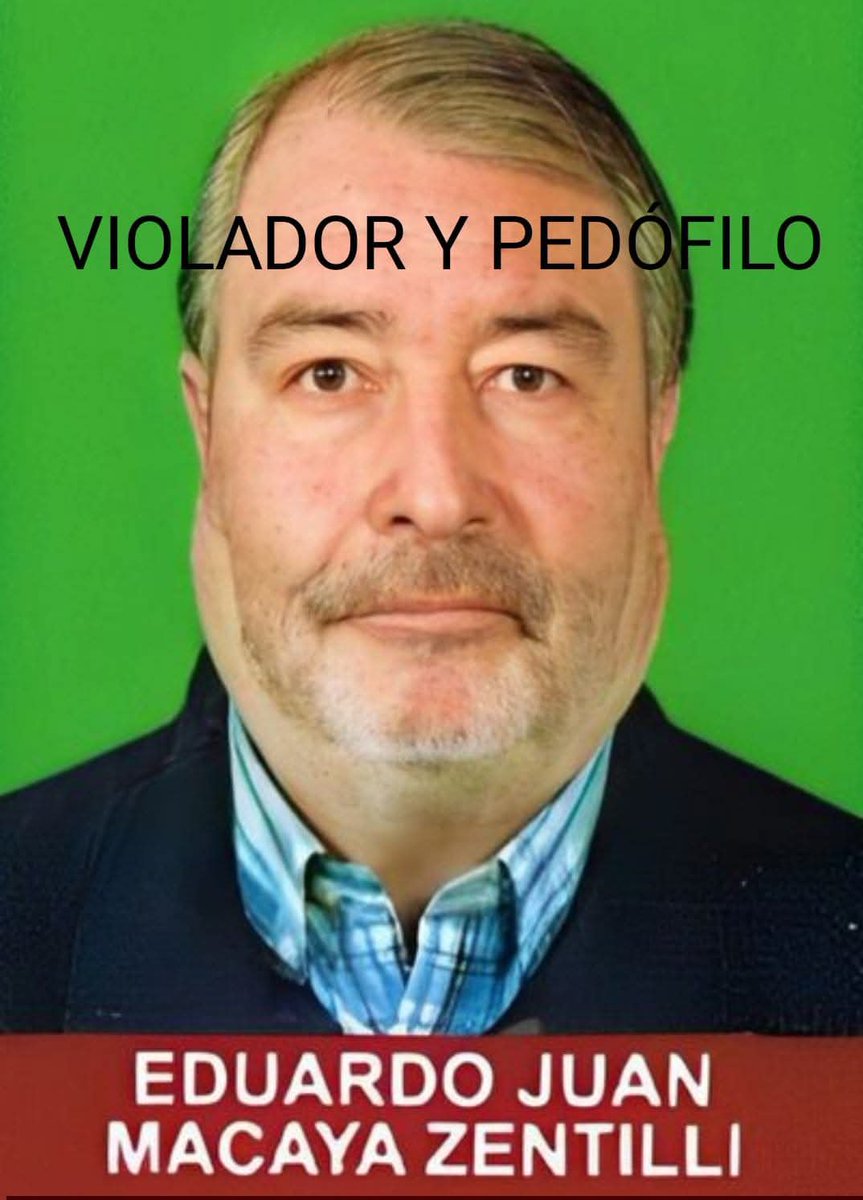 Patty57351882's tweet photo. @javiermacaya Tendremos más asquerosos como éste.. https://t.co/gZvHpEbjap