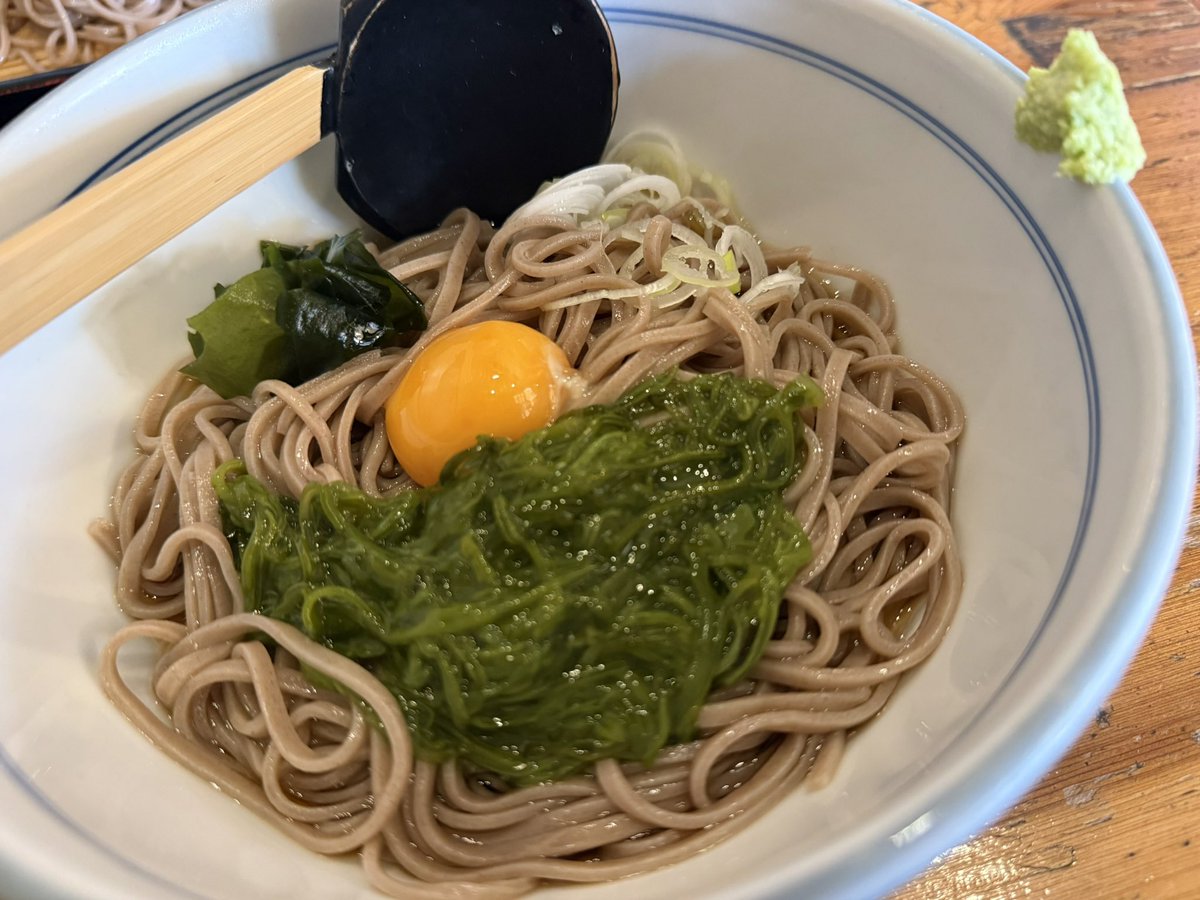 yamma_jp's tweet photo. 昼もそば

#冷しめかぶ #ダイエット #路麺 #新宿そは蔵 https://t.co/0Wj4MQX4xb