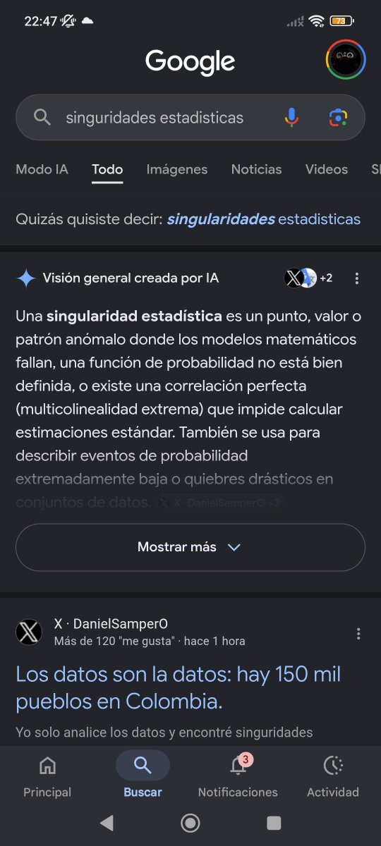 _lorol3x's tweet photo. @CarlosOnoro Jajajajajaja ni escribir singularidades puede, el que vergüenza de "experto en la big data", que hasta para explicar la barra asada que dijo, escribe "singuridades estadisticas".
Borrego de 🧠🤏. https://t.co/0WOvHXkrEl