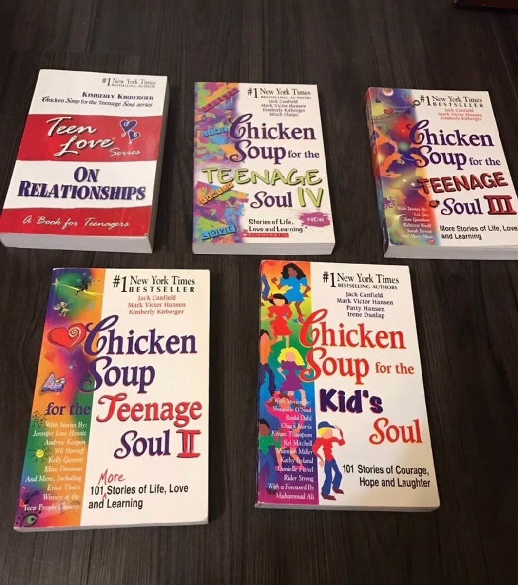 AshleyShyMiller's tweet photo. Growing up as a millennial was reading, at least, on of the Chicken Soup books https://t.co/3bXpFxqhgK