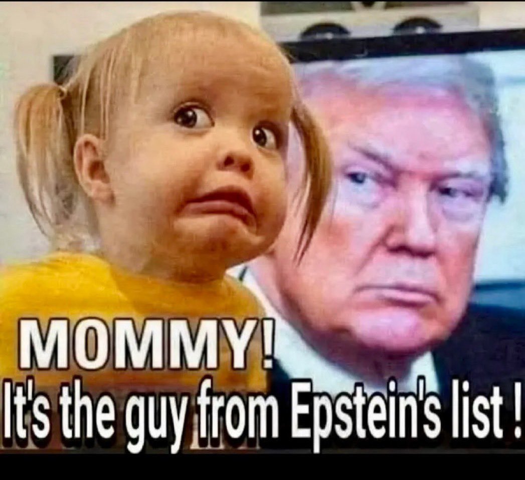 lthompkins2646's tweet photo. The Pedophile who cries., “the Strait will be open,  the Strait is open!

Them Epstein Files was mentioned in this week’s episode of Rapebulicans advocating for the Atty general @toddblanche Criminal lying abomination of The Constitution!! 
@GOPSenate  do Your Job for your Constituents!