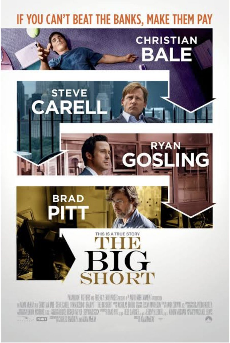 wcooper5896867's tweet photo. Im watching the big short tonight in homage of the sequel that its coming soon, in real life,
 and it's going to be Biblical. @michaeljburry https://t.co/rkS9o539y8