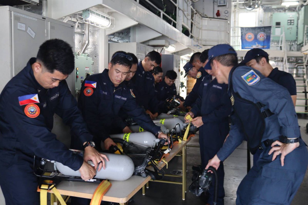 coastguardph's tweet photo. πππ, πππ πππππππ πππππππππ ππππππππππ ππππππππ
βοΈhttps://t.co/5EhrUOuMuR
#DOTrPH π΅π
#CoastGuardPH
#MaritimeSectorWorks
#MaritimeSafety
#JapanCoastGuard
#ChillbutPrevail
#ONEatSea https://t.co/i1tJieyDag