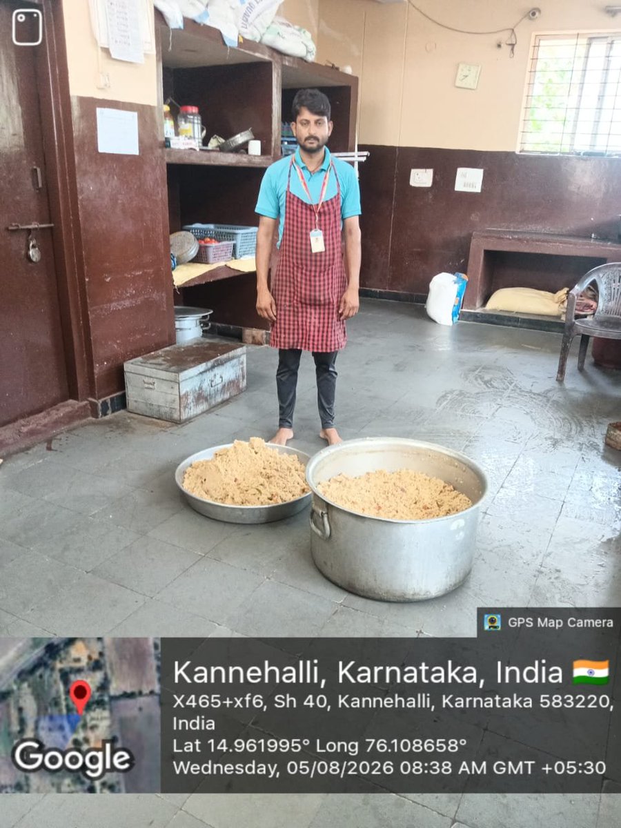 MdrsItagi's tweet photo. Breakfast 
#SocialAudit_SWDMeals 
#Socialwelfare_Karnataka https://t.co/eSP511pSo2