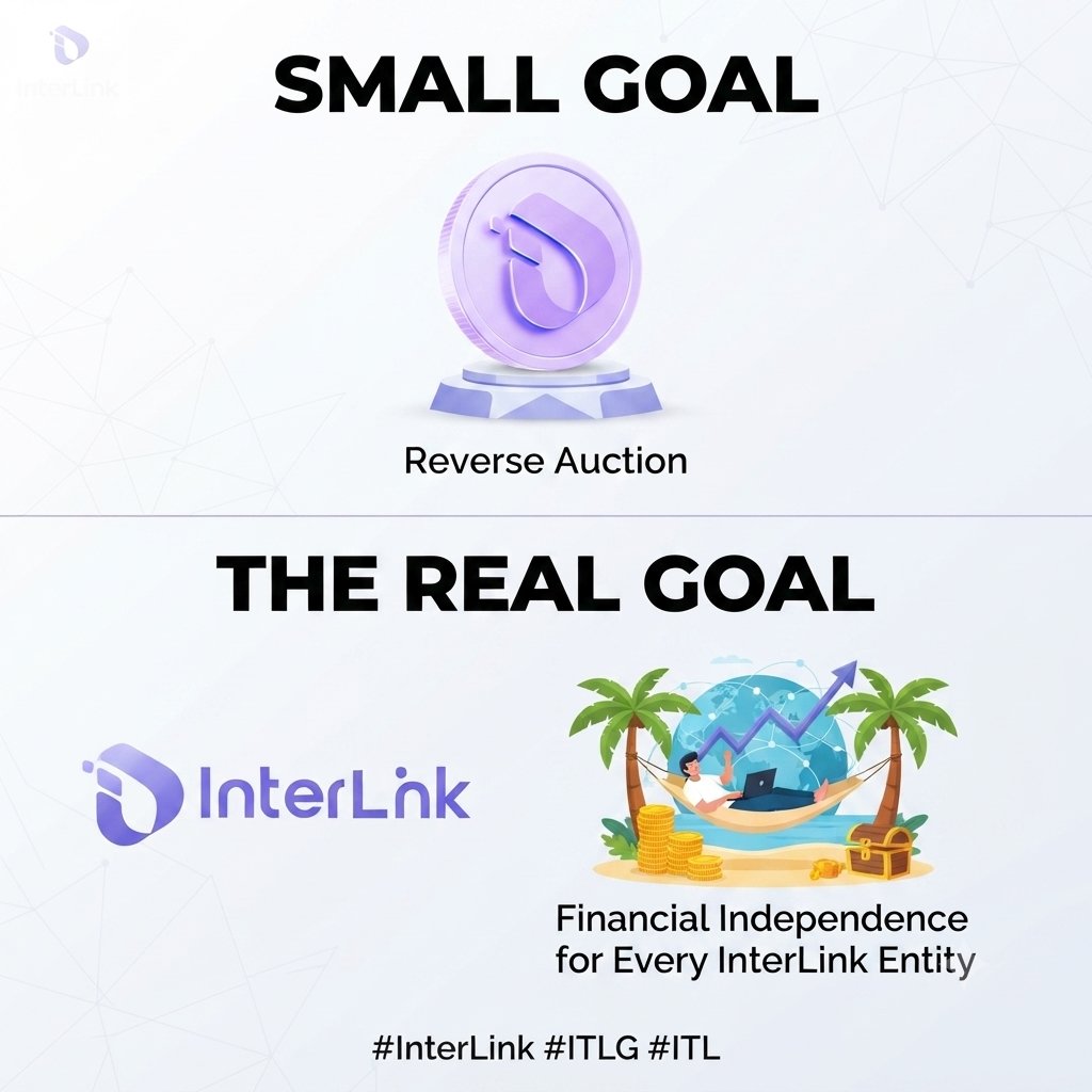 Mustakim29m's tweet photo. 🎯 Reverse Auction is just the beginning. The real goal is financial independence for every InterLink entity. #InterLink #ITLG #ITL https://t.co/KbtSMQTxCP
