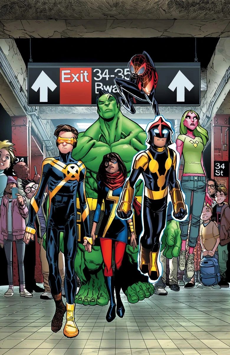 TheScreenwire's tweet photo. ‘CHAMPIONS’ and ‘STRANGE ACADEMY’ could potentially be made into films and are reportedly under consideration at Marvel Studios.

(via @DanielRPK) https://t.co/zciFjsEwor