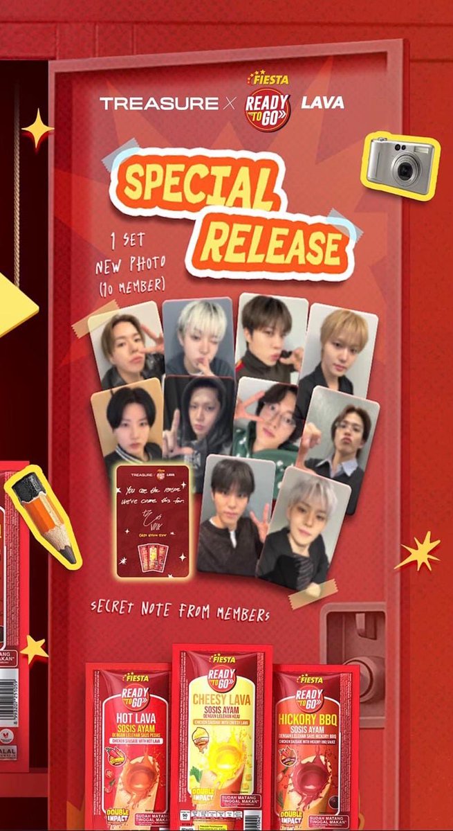 srahmadhani200's tweet photo. Open sharing fiesta ready to go

✅1 pc + 3 sosis fiesta ready to go
💸harga menyusul besok est (35k-40k)
Yg minat bisa dm✨✨

Hyunsuk
Jihoon
Yoshi
Junkyu
Jaehyuk
Doyoung
Haruto
Jeongwoo
Junghwan

📍Bogor
❌Pack, co shopee

#fiestareadytogo #treasure #photocard https://t.co/h9J9t7aJZ2