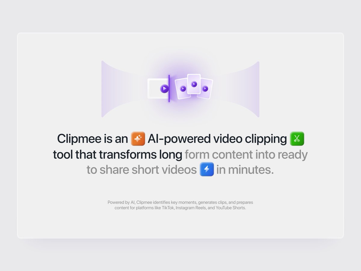 XoraaStudio's tweet photo. Clipper Video Tools Landing Page with a stunning and representative visuals✨

#webdesign #userinterface #landingpage #uiux #videoeditor #Saas #bentoui https://t.co/mgtC1Y4p38
