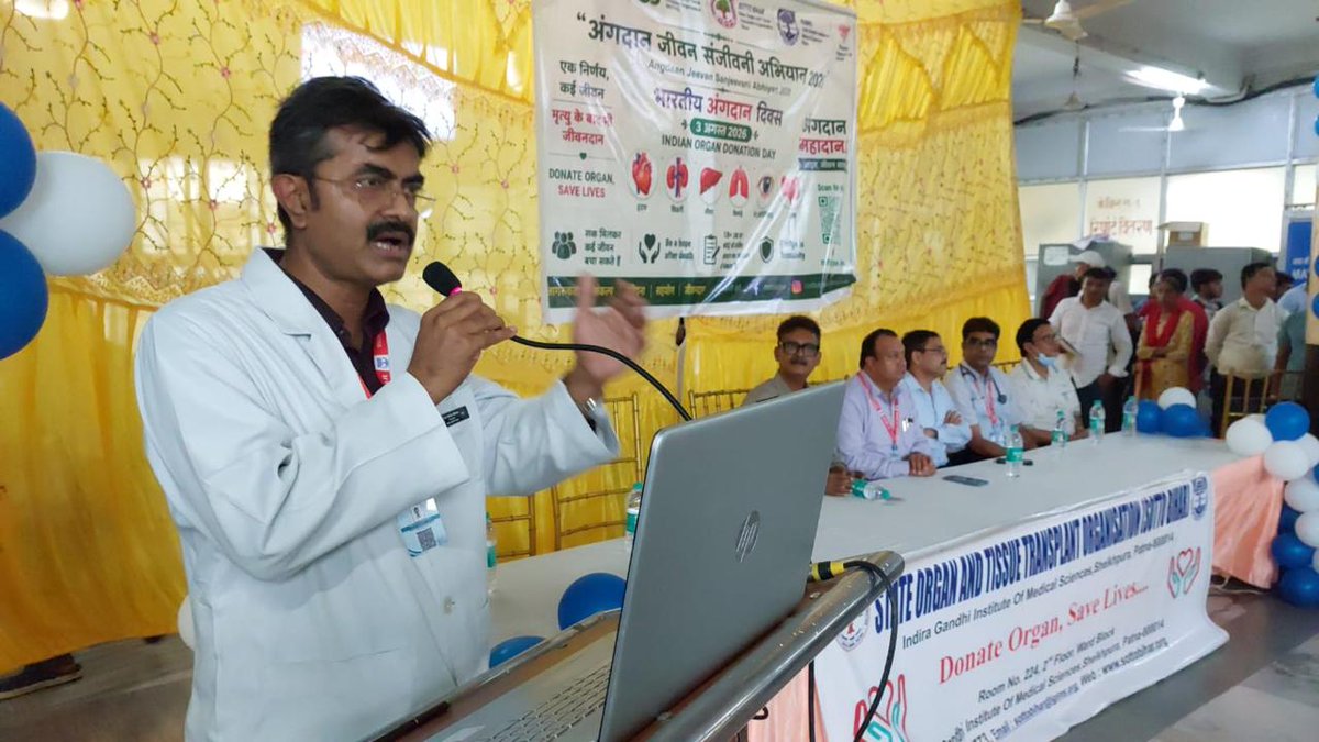 IGIMS_PATNA's tweet photo. Creating Awareness, Inspiring Hope Through Organ Donation https://t.co/GmCxUo0tkj