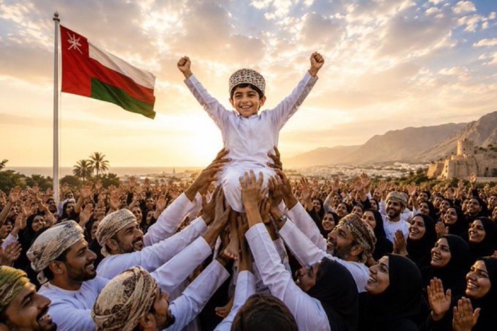rahma_alnabhani's tweet photo. #عمان_عظيمه_بشعبها والتفافها بسلطانها كالبنيان المرصوص. https://t.co/CdlddeczQz
