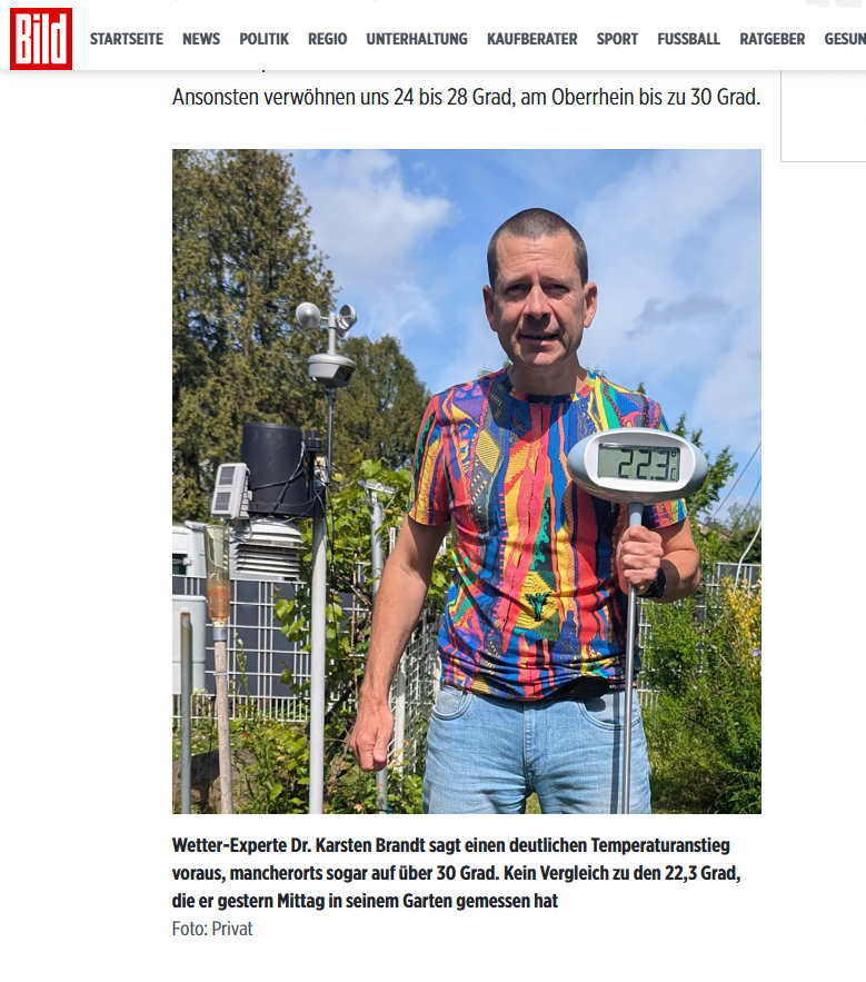 DemFrosch's tweet photo. @JanPhi0511HD Es klemmt halt überall.🥳
Standard-Messhöhen
Lufttemperatur und Luftfeuchte: Exakt in 2,0 m Höhe über dem Boden.
Quelle : https://t.co/eHdf0G09W8 https://t.co/uHTzXuWVnC