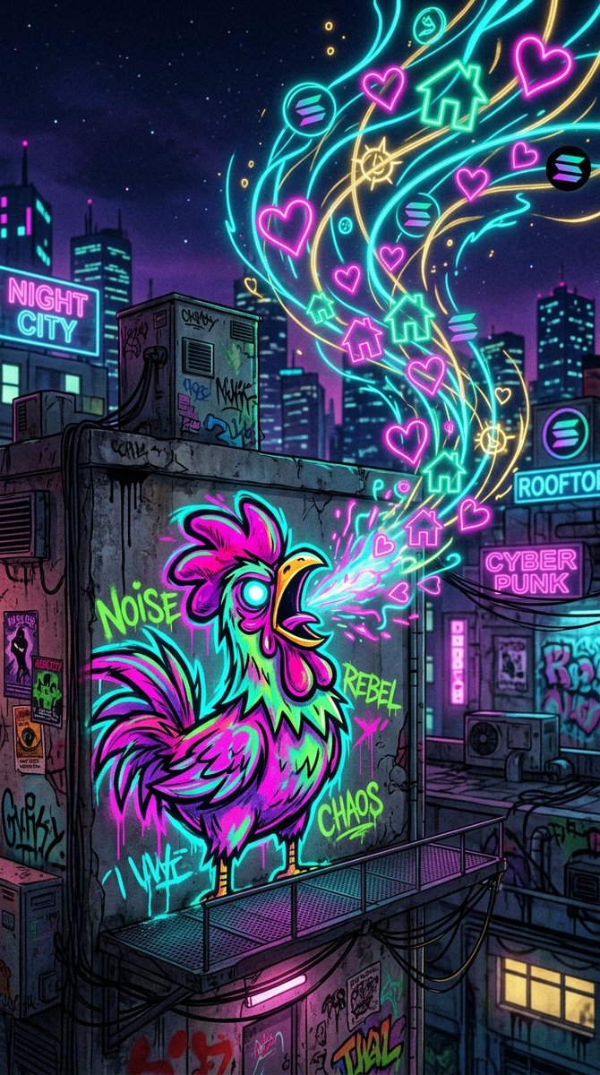 NAKIboiDEV's tweet photo. The chicken is screaming for a reason
That moment you realize memes can fund real street outreach. 🐔🚨 The scream isn’t random. It’s $AHHH waking people up. Tap in, see the mission, join the flock. ⚡ https://t.co/dSUz6f6Bln