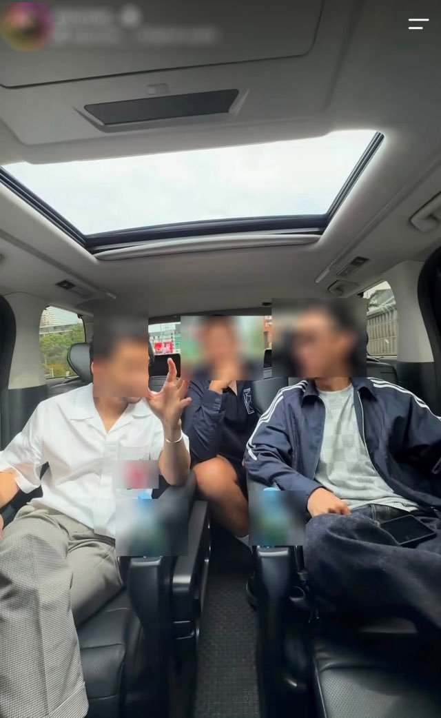 bangkoklad's tweet photo. Thai police face online criticism after viral images appeared to show well-dressed foreign nationals in a luxury red-plate sedan using police motorcycle escorts, raising questions about officers providing private services during official hours. https://t.co/0MQSloOsei