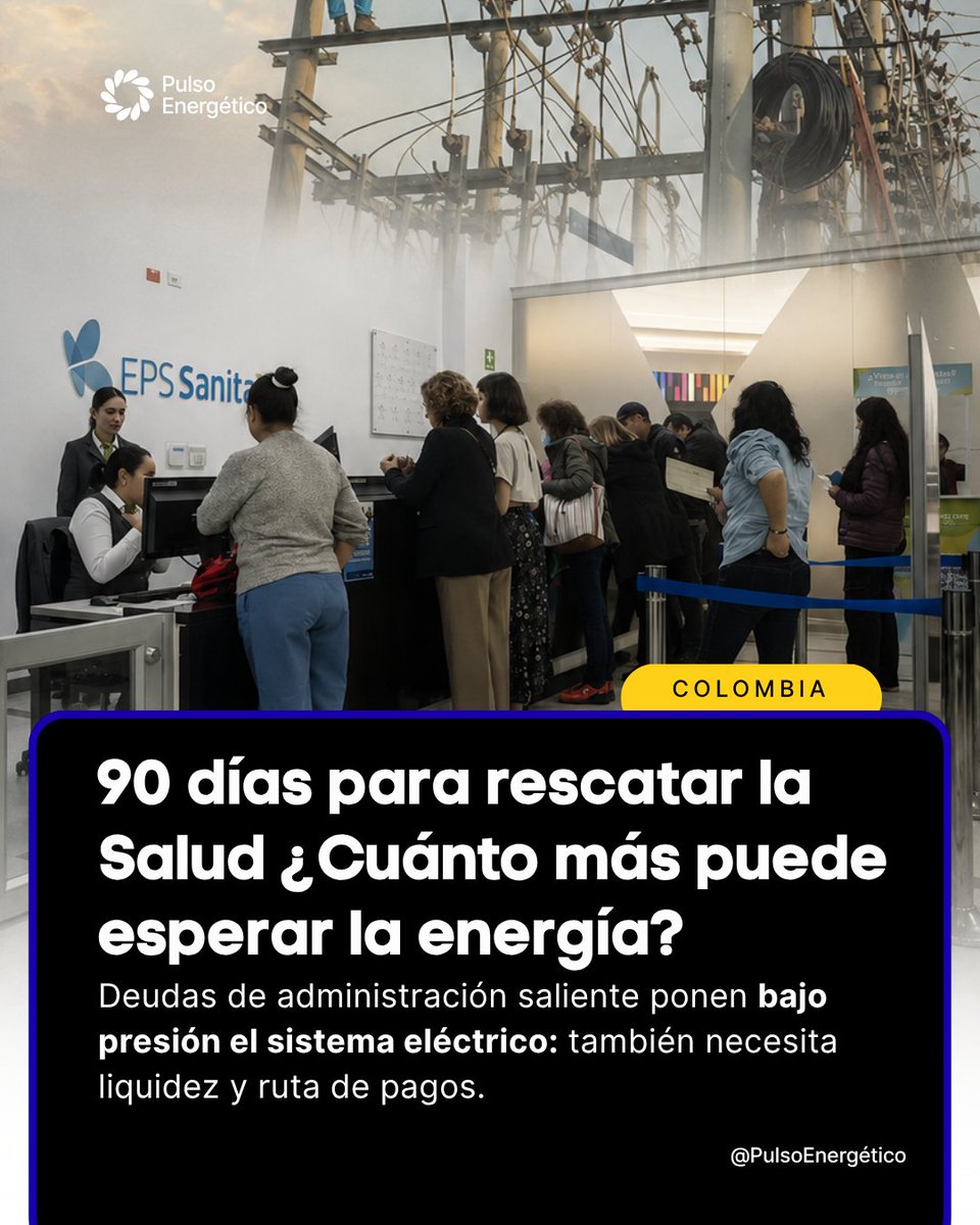 Pulsonews_'s tweet photo. Plan de choque para la Salud reconoce la realidad: cuando deudas se acumulan, no se puede garantizar el servicio. Sistema eléctrico enfrenta desafío semejante: obligaciones pendientes afectan a empresas que deben comprar combustible, mantener redes y sostener operación diaria. https://t.co/zoajTuFsSQ