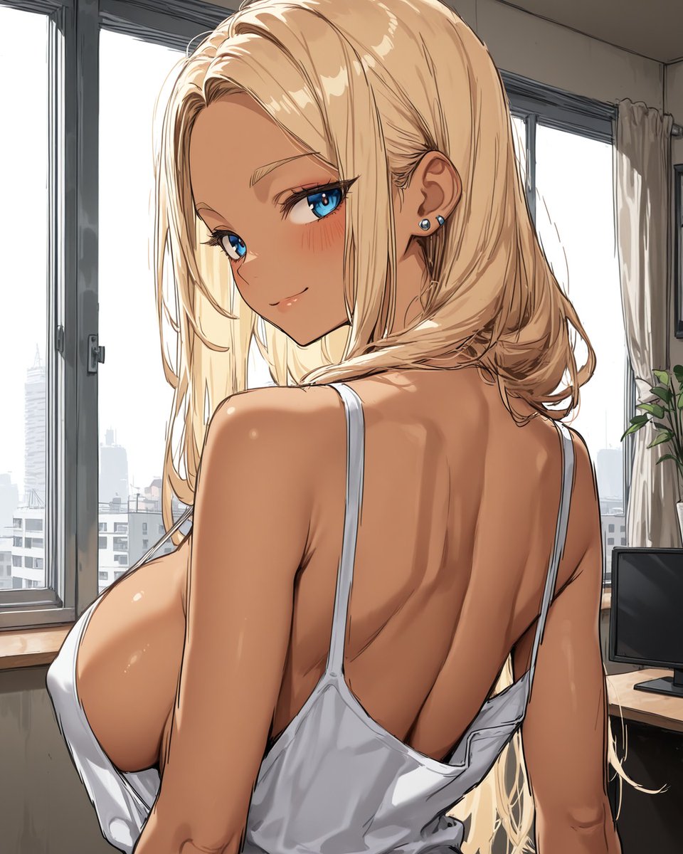 STUDIO_ALTx's tweet photo. 「後ろ、見ないで」

……見てた？

#AIイラスト #AIart https://t.co/IHlB2zGcu8