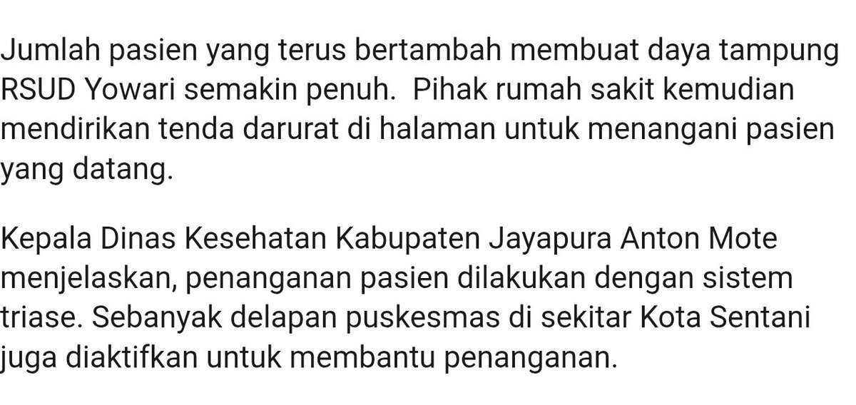 menuembegejelek's tweet photo. ⚠️KABAR PERACUNAN EMBEGE⚠️
⚠️BGN TERLAMPAU BUDEG⚠️

Handai Tolan, beginilah potret daerah 3T di Indonesia dengan jumlah penderita stunting yang jauh lebih tinggi daripada Jawa.

Fasum terbatas ✅
Faskes terbatas ✅
Dapur SPPG terbatas ✅
Tetap diracun BGN ✅

Rabu, 5 Juli 2026, sejumlah 80 (DELAPAN PULUH) anak-anak sekolah di Jayapura telah berhasil diracuni oleh BGN, menjadikannya salah satu pemecah rekor dengan jumlah korban terbanyak di luar Jawa dalam satu kali kejadian.

Akankah sudaryono datang untuk menjenguk?