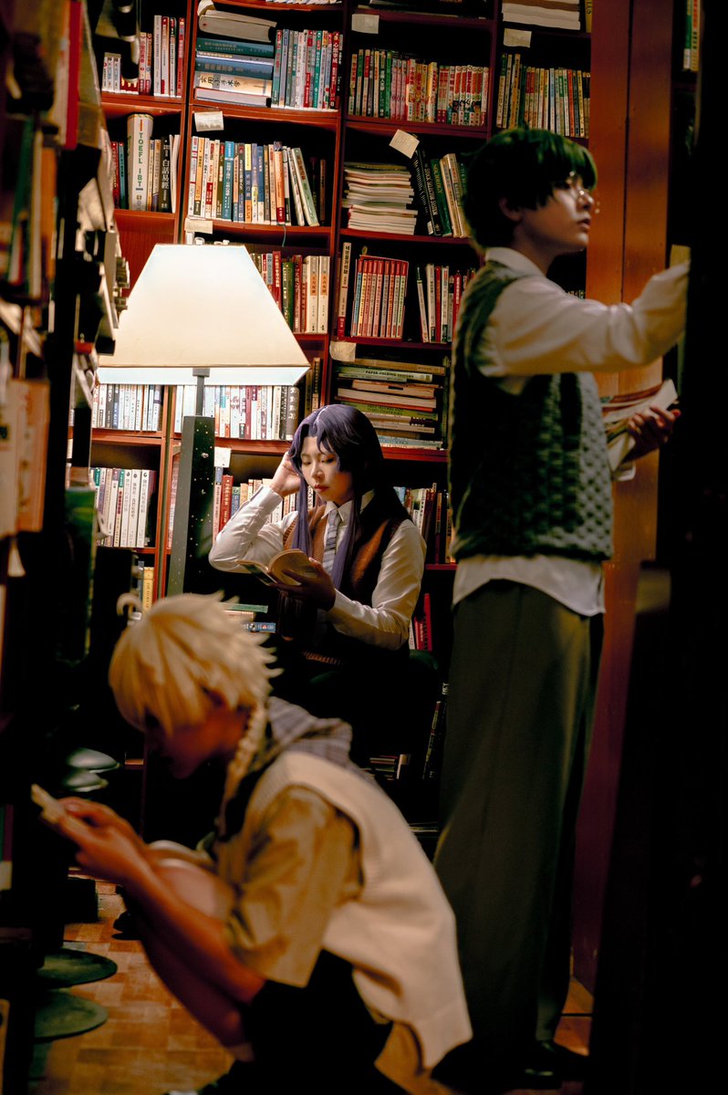 10xiao24's tweet photo. Cos｜ビバレン

図書館にしよっか📖

恋栞公開一週年啦😭😭✊🏻💜💚💛 https://t.co/ULm2UB1HbA