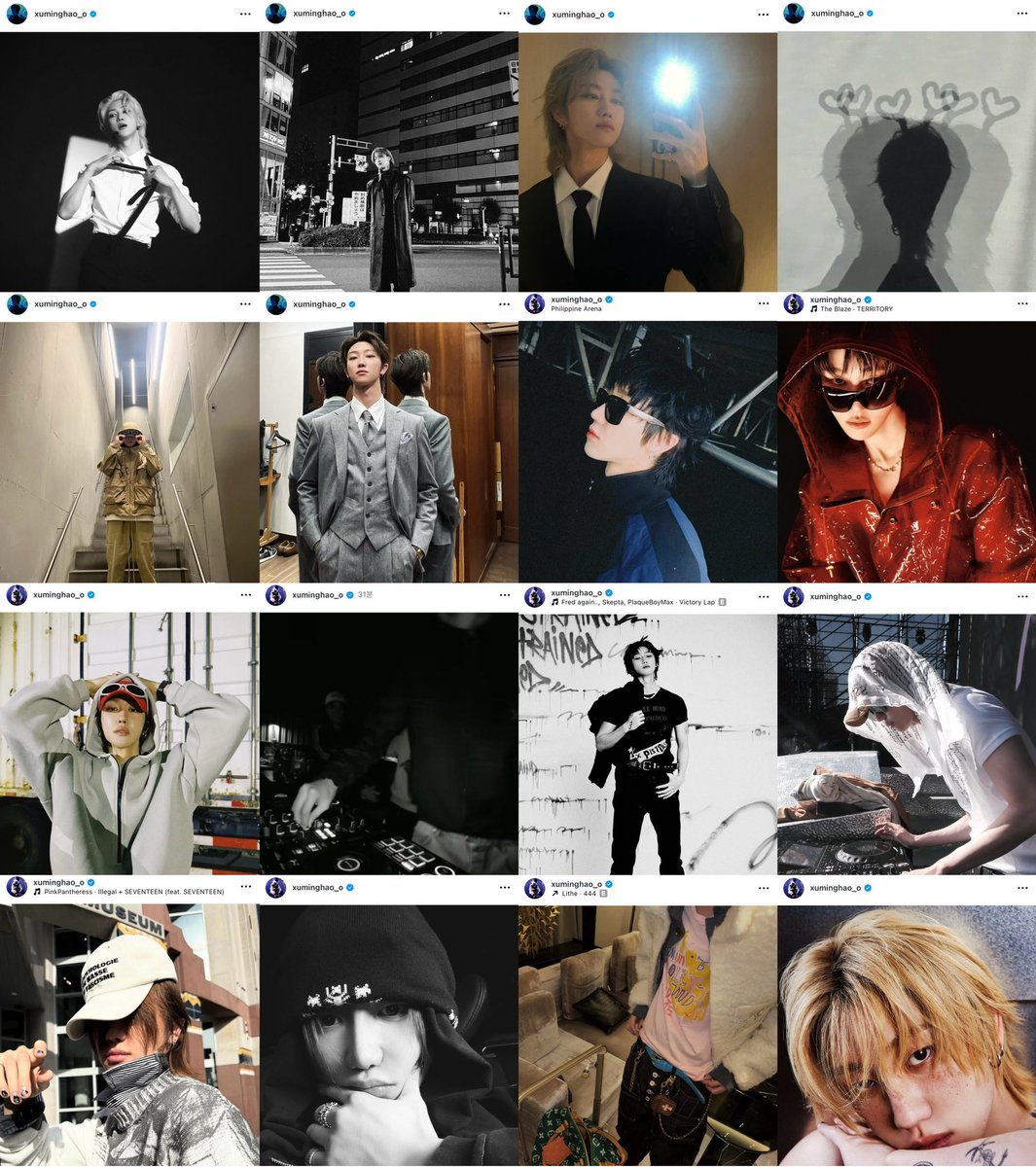 JEUXX's tweet photo. minghao archived additional 16 instagram posts 🫠 https://t.co/adVuK34kI6