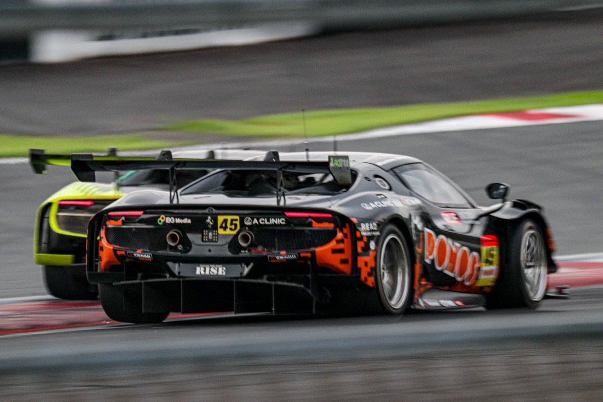 MotchyT355's tweet photo. SUPER GT Rd.4 富士 GT300 

NO.45🥉
PONOS FERRARI 296 EVO
篠原拓朗 / 川端伸太朗 選手

大好きな2人が5年ぶりのコンビに✌️
あと少し🤏で表彰台だったけど、2人の信頼関係も最高な新体制でいきなりこの活躍は今後に期待を✌️☺️
#SUPERGT #富士スピードウェイ
#PONOSRacing #GT300 #Ferrari296GT https://t.co/tSrlqMUa3q