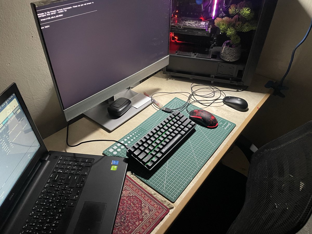 zecodewrite's tweet photo. رجع السيت أب من جديد

الفترة الاخيرة ضحيت بجهازي الاساسي كسيرفر استضيف خدمات ومواقع تعلمت لينكس بشكل اعمق وادارة وتشغيل الخدمات تجربة تستاهل.

في النهاية قررت ارجع البيسي واخلي الابتوب سيرفر لتخزين البيانات وتشغيل الخدمات https://t.co/s7a6RV8VLH
