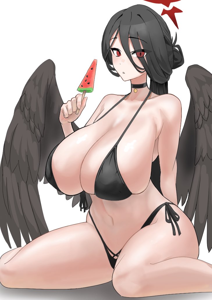 ayuayuu777's tweet photo. 水着ハスミ🍉
#ブルアカ　#ブルーアーカイブ https://t.co/7lN6UQheal