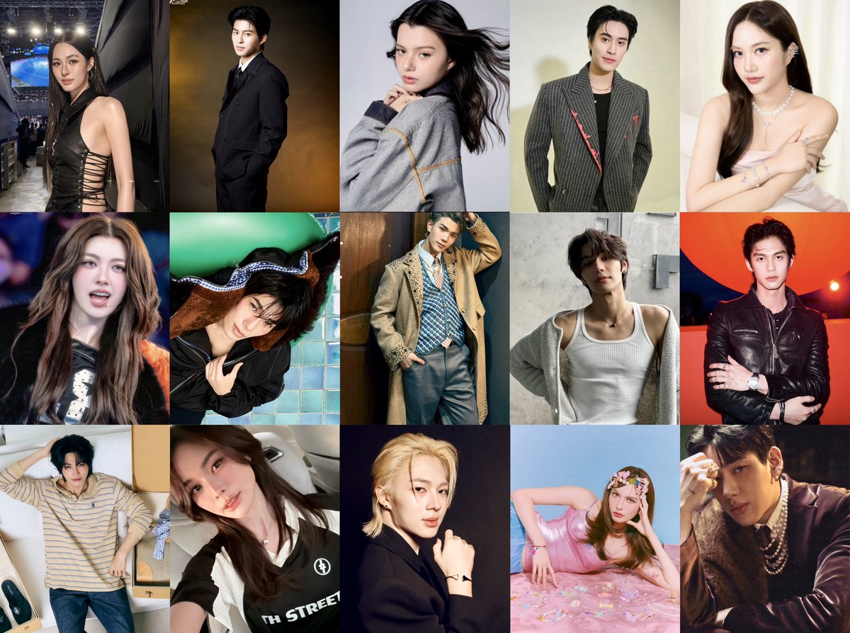 PopPlanet_'s tweet photo. Thailand’s Top 15 Most-Trending Celebrities of the 1st Week of August.

1. Lingling Kwong 
2. Pond Naravit
3. Becky Armstrong
4. Gemini Norawit
5. Freen Sarocha
6. Orm Kornnaphat
7. Phuwin Tangsakyuen
8. Fourth Nattawat
9. Jeff Satur
10. Bright Vachirawit
11. Win Metawin
12. Engfa Waraha
13. NuNew Chawarin
14. Charlotte Austin
15. BamBam