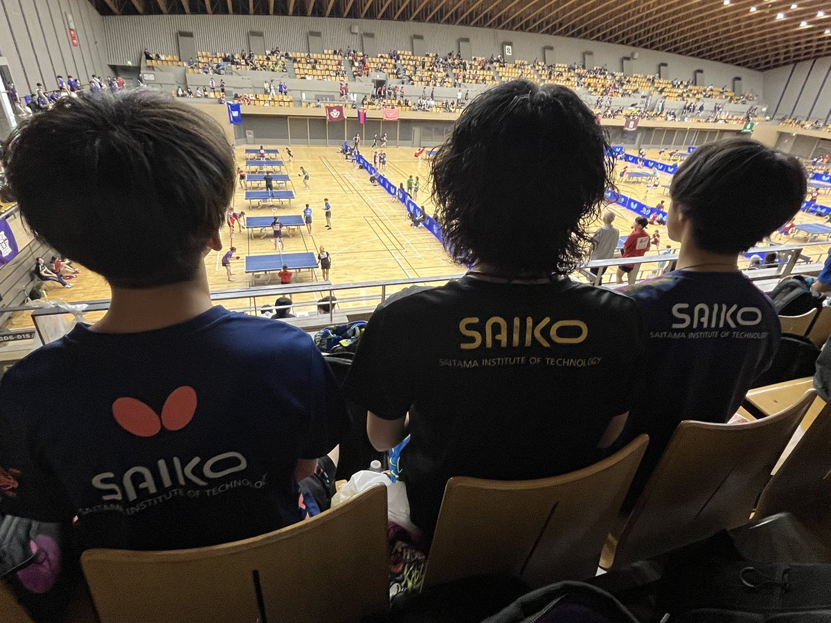 saikosit's tweet photo. 2026年全日学・関東予選💪 🏓🔥
8/5～6
in バタフライアリーナ所沢（所沢市民体育館）

〈大会HP〉
https://t.co/8lNHXdhHtm

#SAIKO #埼玉工業大学卓球部 
#自分が変わる物語が始まる https://t.co/8D27slD2CA