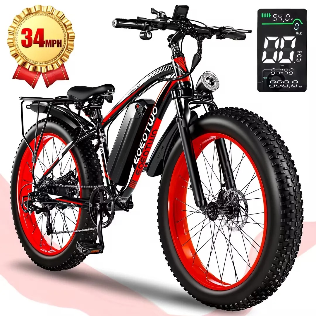 speedmart44's tweet photo. 26" Fat Tire Electric Bike for Adults, 1000W Motor 1500W Peak, 48V 15Ah Battery, 34 MPH Max Speed🚲

Buy Link: https://t.co/x0dFtkBazL https://t.co/wJ2C6tY8xh