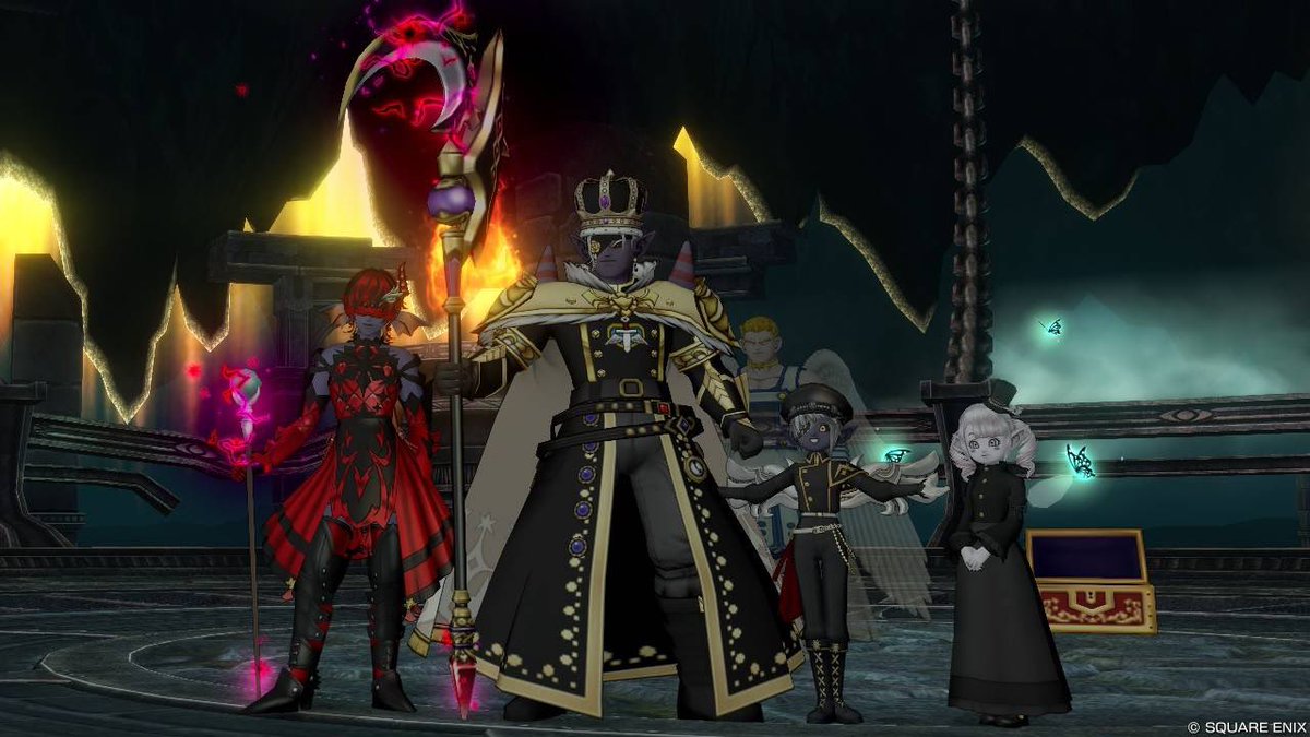 omote_dq10's tweet photo. ここ数日のチム活！😈✨️

いつもありがとう⸜🌷︎⸝‍
#伏魔殿 https://t.co/X52X2A96sA