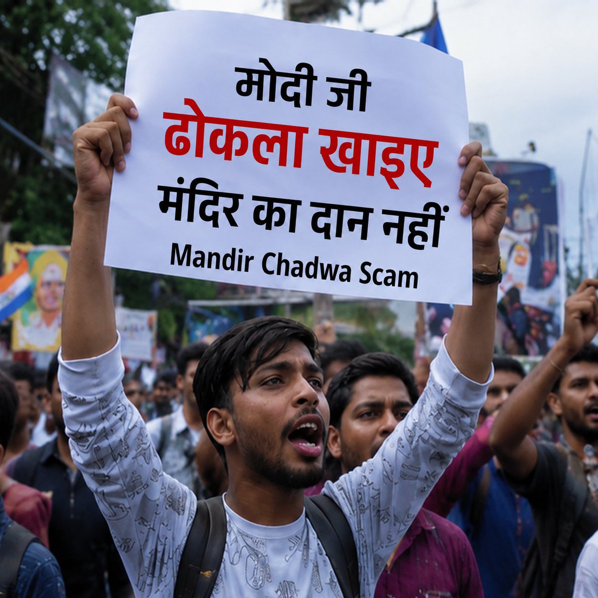rajrauniyarRNC's tweet photo. मंदिर के नाम पर दान में लूट-खसोट मचाने वाले महाभ्रष्ट पीएम मोदी जी से देशवासियों की अपील...
#ModiMustResign https://t.co/AyKY64cFSL