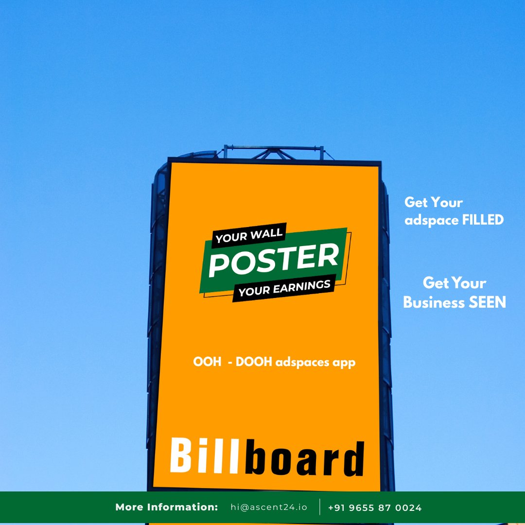 app_poster's tweet photo. Your brand deserves the best spotlight 🪄

https://t.co/ddX3avywfG

#ooh #dooh #adspace #indooradsdisplay #adspaceavailable #rentyours #adspaceapp #posterapp #banner #billboard https://t.co/q8jPJ8SVc3