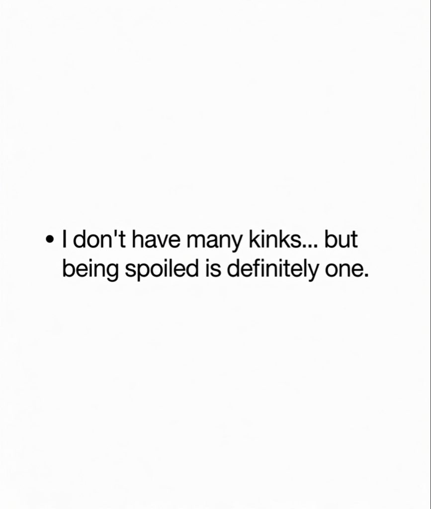 AspiringGyal's tweet photo. I don’t have many kinks… but being spoiled is definitely one 💅✨ https://t.co/FeCdCxcaOj