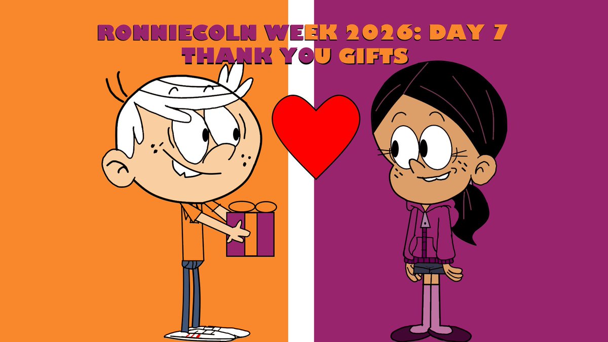 Maximil21887987's tweet photo. Ronniecoln Week 2026: Day 7 - Thank You Gifts #CartoonFanart #TheLoudHouse #TheCasagrandes #LincolnLoud #RonnieAnneSantiago #Ronniecoln #RonniecolnWeek2026 #TheLoudHouseFanart #TheCasagrandesFanArt #RonniecolnWeek https://t.co/NRpeqyXLnx