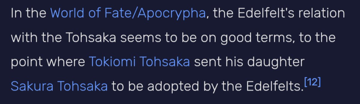 MonarchistBrony's tweet photo. In Fate Apocrypha, instead of being sent to the worm pits under the Matous, Sakura just becomes Finnish https://t.co/MxlRJ88EiG