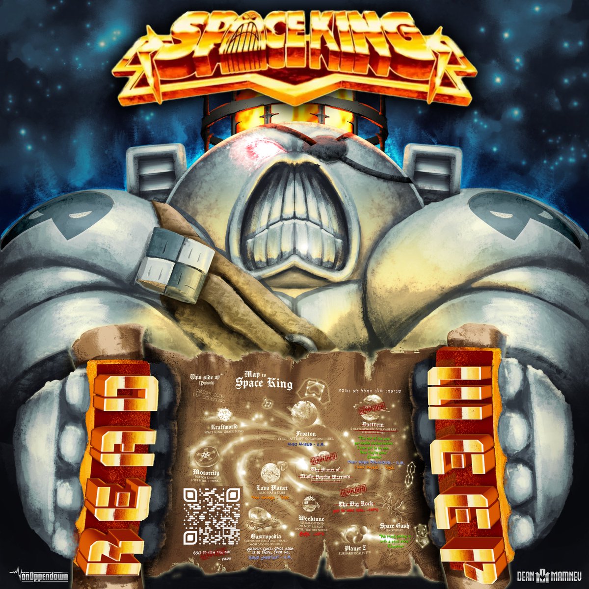 DeanMamnevArt's tweet photo. The most dangerous thing on the battlefield is a junior officer with a compass and a map. ...to Space King.

#spacekingfanart #spaceking (c)
@FlashgitzAnims  #Motorknight https://t.co/dFrsRJVVWo