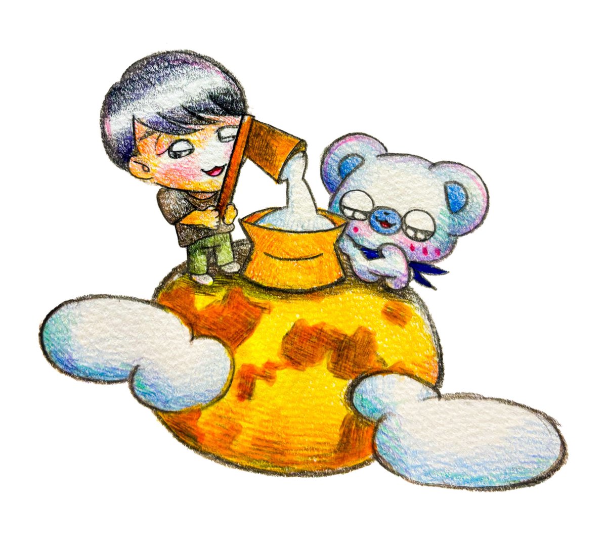 HaierJapan's tweet photo. ⛸️••┈┈••🐻‍❄️••┈┈••⛸️••┈┈••🐻‍❄️

YUZU×REITO 🎨vol.19

🐻‍❄️••┈┈••⛸️••┈┈••🐻‍❄️••┈┈••⛸️

羽生結弦選手とレイトの第19弾コラボイラスト🌙🎑 https://t.co/csRZlmvhcm