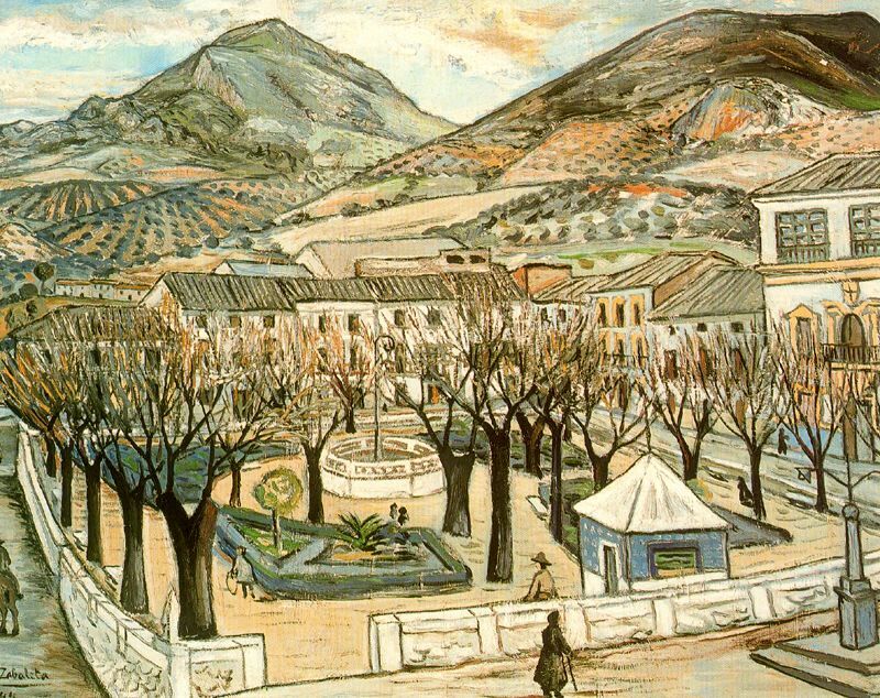 artistzabaleta's tweet photo. Garden of Quesada in winter #artbots #zabaleta https://t.co/WhotA2BT7z